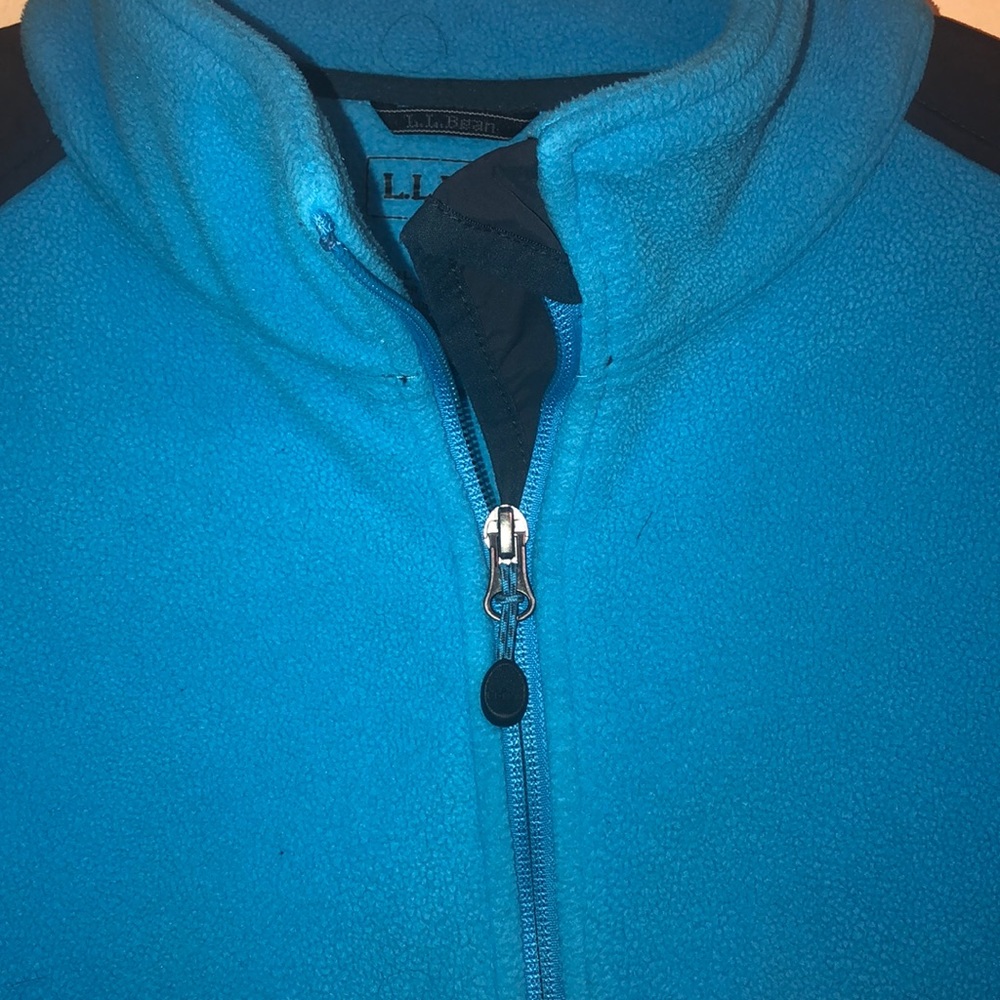 Light Blue LL Bean Jacket - Picture 3 of 3